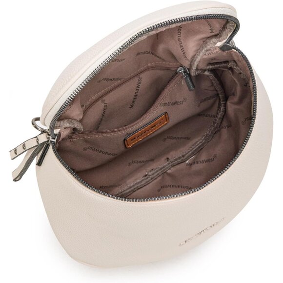 Large Crossbody Bag Women Adjustable Strap Zipper Closure Purse Gift - Picture 6 of 8